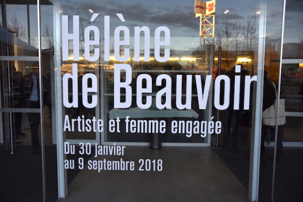 Hélène de Beauvoir im Musée Würth France Erstein